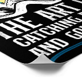 Snowboardbordgans met  Retrooggles Poster (Hoek)