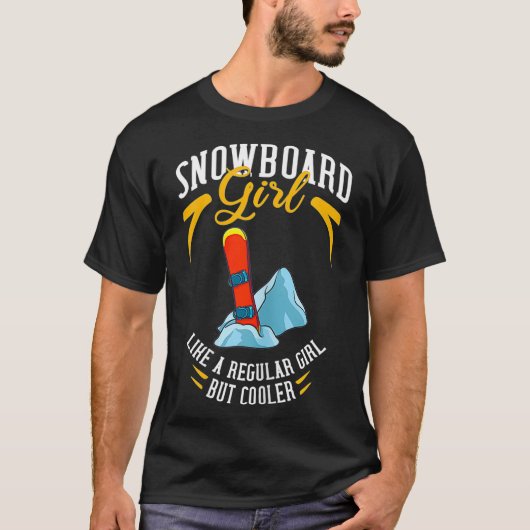 Snowboarden Berg Grappige Freestyle _3 T-shirt (Voorkant)