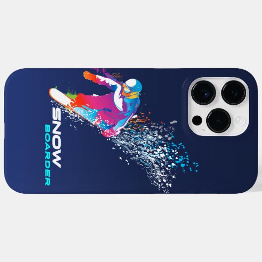snowboarden | Case-Mate iPhone case (Achterkant (horizontaal))