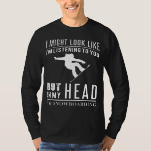Snowboarden Daydreamer T-shirt - Shredding Powder