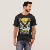 Snowboarden Eagle in Griekenland Schilderachtig T-shirt (Voorkant volledig)