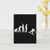 Snowboarden Evolutie - Snowboard Kaart (Gele Bloem)