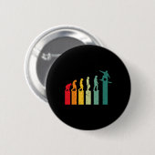 Snowboarden Evolution Mountains Skihelling Snowboa Ronde Button 5,7 Cm (Voorkant /achterkant)