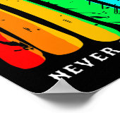 Snowboarden Grappig Snowboard Poster (Hoek)