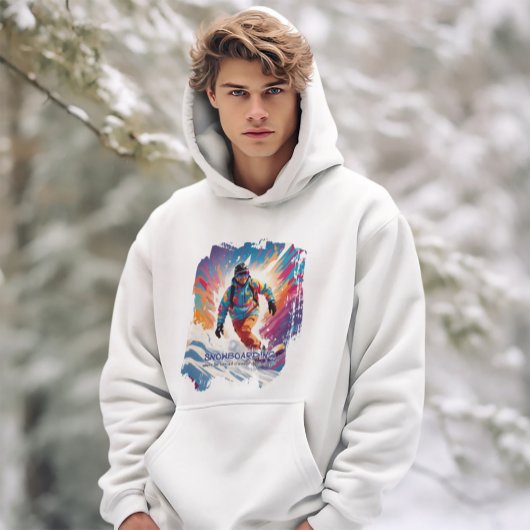 Snowboarden Hoodie