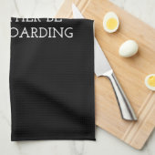 Snowboarden - Ik zou liever op instapniveau zitten Theedoek (Quarter Fold)