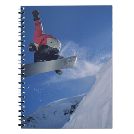 Snowboarden in Snowbird Resort, Utah (MR) Notitieboek (Voorkant)