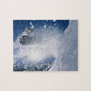 Snowboarden in Snowbird Resort, Wasatch Legpuzzel