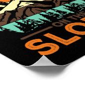 Snowboarden is beter op de piste poster (Hoek)