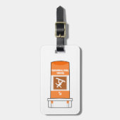 Snowboarden is mijn medicijn bagagelabel (Voorkant verticaal)