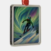 Snowboarden kerst ornament (Rechts)