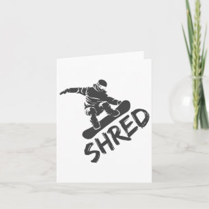 Snowboarden Kleding Freestyle Snowboarder Shred Kaart