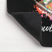 Snowboarden meisje gewoon een meisje dat houdt van muismat (Hoek)