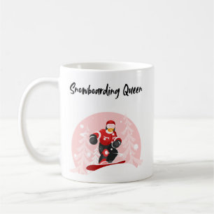 Snowboarden Queen Koffiemok