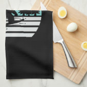Snowboarden Retro  Theedoek (Quarter Fold)