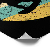 Snowboarden Shirt - retro snowboarder Poster (Hoek)