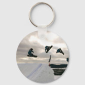 Snowboarden Sleutelhanger (Voorkant)