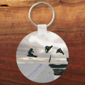 Snowboarden Sleutelhanger (Voorkant)