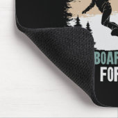 Snowboarden Snowboard  Echtgenote Huwelijk Muismat (Hoek)