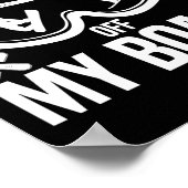 Snowboarden Snowboard Haal je huurski's uit mijn Poster (Hoek)