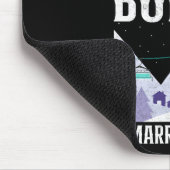 Snowboarden Snowboard  Huwelijk Vrouw Buddy Muismat (Hoek)