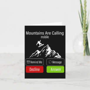 Snowboarden Snowboard mobiele telefoon Display Mou Kaart