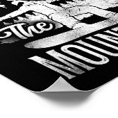 Snowboarden Snowboard Mountain 1 Poster (Hoek)