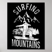 Snowboarden Snowboard  Mountain 1 Poster (Voorkant)