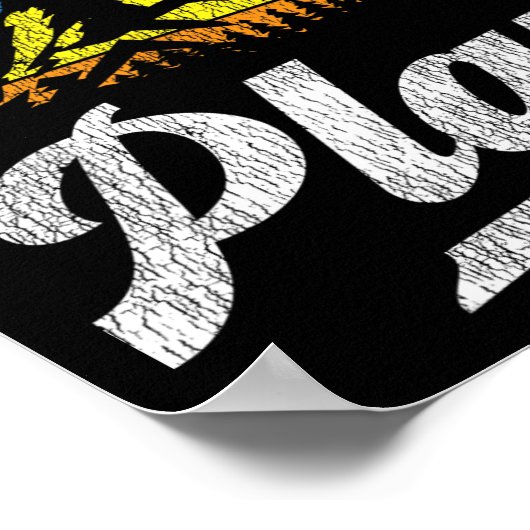 Snowboarden Snowboard Retirement  Retro Mijn Ret Poster (Hoek)