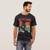 Snowboarden Snowboard  Retro Mountain 2 T-shirt (Voorkant volledig)