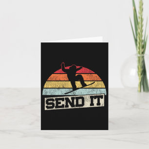 Snowboarden Snowboard Retro Stuur het 1 Kaart