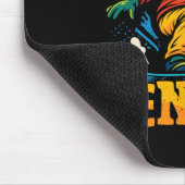 Snowboarden Snowboard  Retro Stuur het 2 Muismat (Hoek)