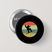 Snowboarden  Snowboard Ronde Button 5,7 Cm (Voorkant /achterkant)