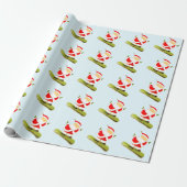 Snowboarden Snowboarder Vakantie Cadeau Cadeaupapier (Uitgerold)