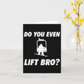 Snowboarden Til je zelfs Bro - Snowboard Snow Kaart (Gele Bloem)