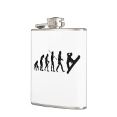 Snowboarden voor kerstsnowboarden heupfles (Links)