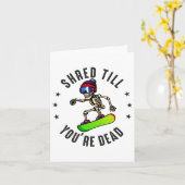 Snowboarden voor mannen Vrouwen Jongens Snowboarde Kaart (Gele Bloem)