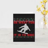 Snowboarden: Wat is het leuk om kerst te rijden Kaart (Gele Bloem)