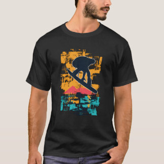 Snowboarden Winter Sport Ski Vakantie Extreme SP T-shirt