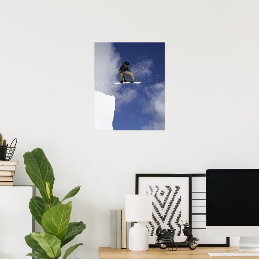 Snowboarder 2 poster (Thuiskantoor)