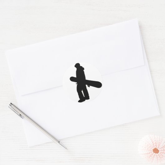 Snowboarder 2 Sticker (Envelop)