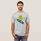 Snowboarder 4 Arm Monster T-shirt (Voorkant volledig)