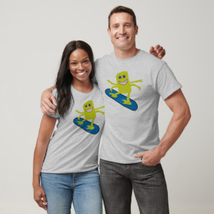 Snowboarder 4 Arm Monster T-shirt