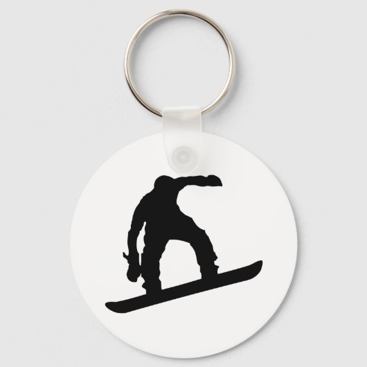 Snowboarder_4 Sleutelhanger (Voorkant)