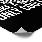 Snowboarder Definitie Woordenboek Grappig Snowboar Poster (Hoek)