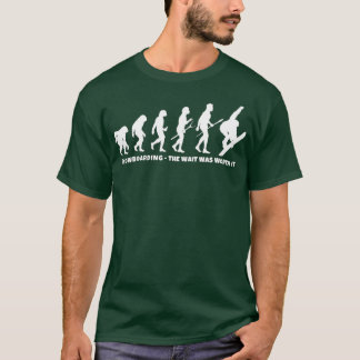 Snowboarder Evolutie T-shirt