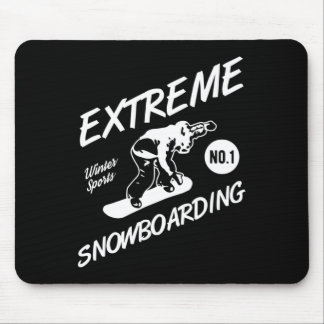 Snowboarder Extreme Snowboarden Wintersport Sneeuw Muismat