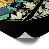 Snowboarder Extreme Sport Snowboarder Design Poster (Hoek)