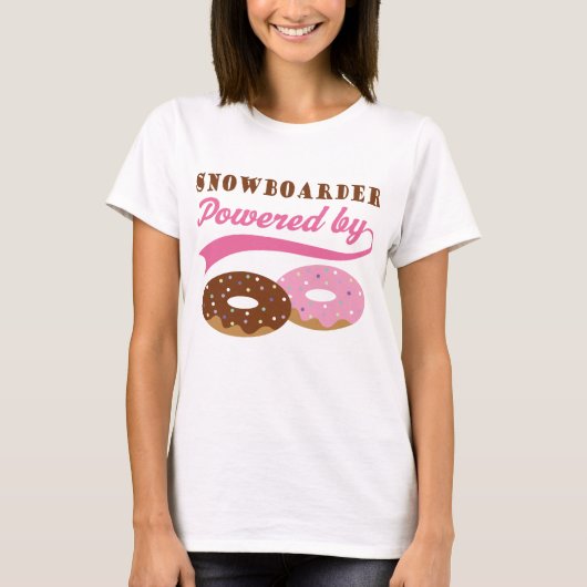 Snowboarder Funny Gift T-shirt (Voorkant)