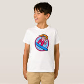 Snowboarder Girl T-shirt (Voorkant volledig)